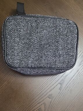 Jaguar Men's Woven Toiletry Bag - Black and Gray